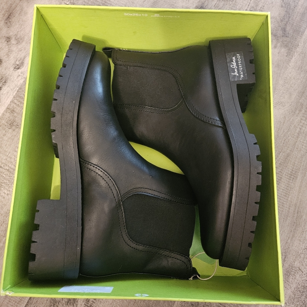 Sam Edelman Justina black leather boots - Picture 3 of 8